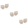 TOVINANNA 3 Pairs Adjust Foot Pad Toe Separators Socks for