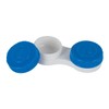 Flents Contact Lens Case, Small Travel Sized, Leak-Proof Design, Soft