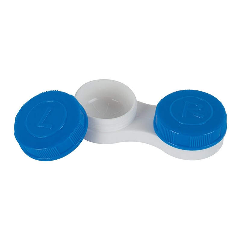 Flents Contact Lens Case, Small Travel Sized, Leak-Proof Design, Soft