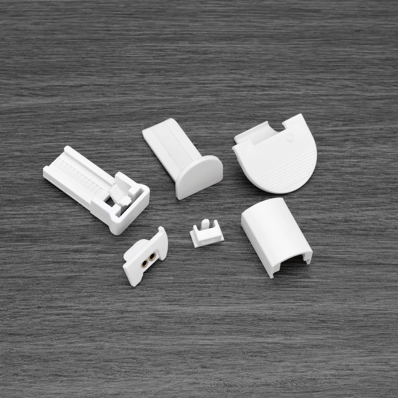 Create idea 2Sets Pleated Blind Replacement Set Clamp Support Pleated