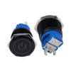 JIQI 22 mm Momentary Waterproof Pressure Switch 12 V to