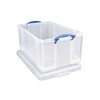 REALLY USEFUL OFFICE BOX CLEAR 64LT 64C