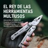 28 en 1 Multiherramienta Alicates de Acero Inoxidable con Funda,