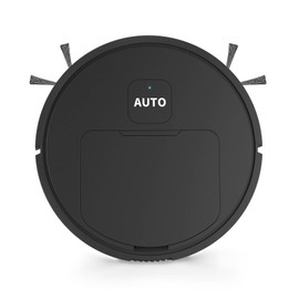 Intelligent Sweeping Robot Low Noise Smart Robot Vacuum and Mop Cleaner Automatic Floor Cleaner with Battery Black