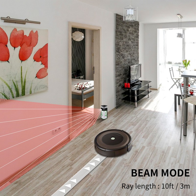 Dual Model Virtual Wall Barrier for iRobot Roomba i, e,