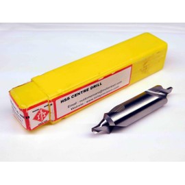 M & J Tooling LLC New Dagger HSS Center Drill BIT 4mm O.D. 60 Degree Countersink 2.66 OAL CNC - BR4881MJT