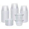 Galashield 100 Sets 4 oz Small Plastic Containers with Lids,