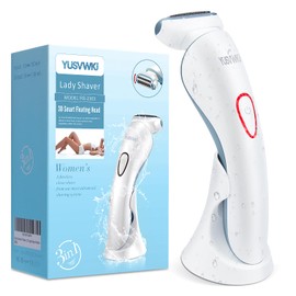 Electric Shaver for Women Electric Razors for Legs Bikini Trimmer Underarm Public Hairs Rechargeable Womens Shaver Wet Dry Use Painless Cordless with Detachable Head