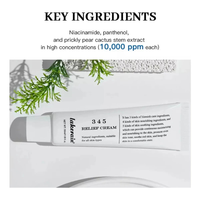 Crema 345 Relief | Crema Hidratante Facial Diaria | Blemi*2