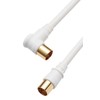 4JW2SLS(P) DX Antenna Cable [2K 4K 8K Compatible] L Shape
