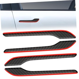 GLEAVI 4pcs Door Handle Stickers Decorative Protectors for Y Precision Cut Easy Installation Durability Stylish Upgrade for Vehicle Exterior