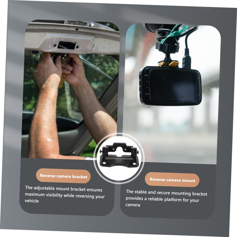 Alipis 4set Adjustable Rear Camera Mounting Bracket Kit for Vehicles