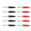 P3008 10PCS 4mm Plated Banana Plug Jack Speaker Amplifier Test