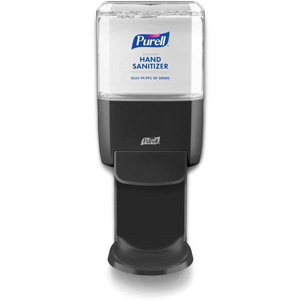 PURELL Advanced Hand Sanitizer Foam ES4 Starter Kit, 1 - 1200 mL Fragrance Free Sanitizer Foam Refill + 1 - PURELL ES4 Graphite Push-Style Sanitizer Dispenser (Pack of 1) - 5053-1G