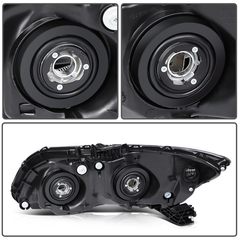 ECCPP Headlights for 2012 2013 2014 2015 for Honda Civic
