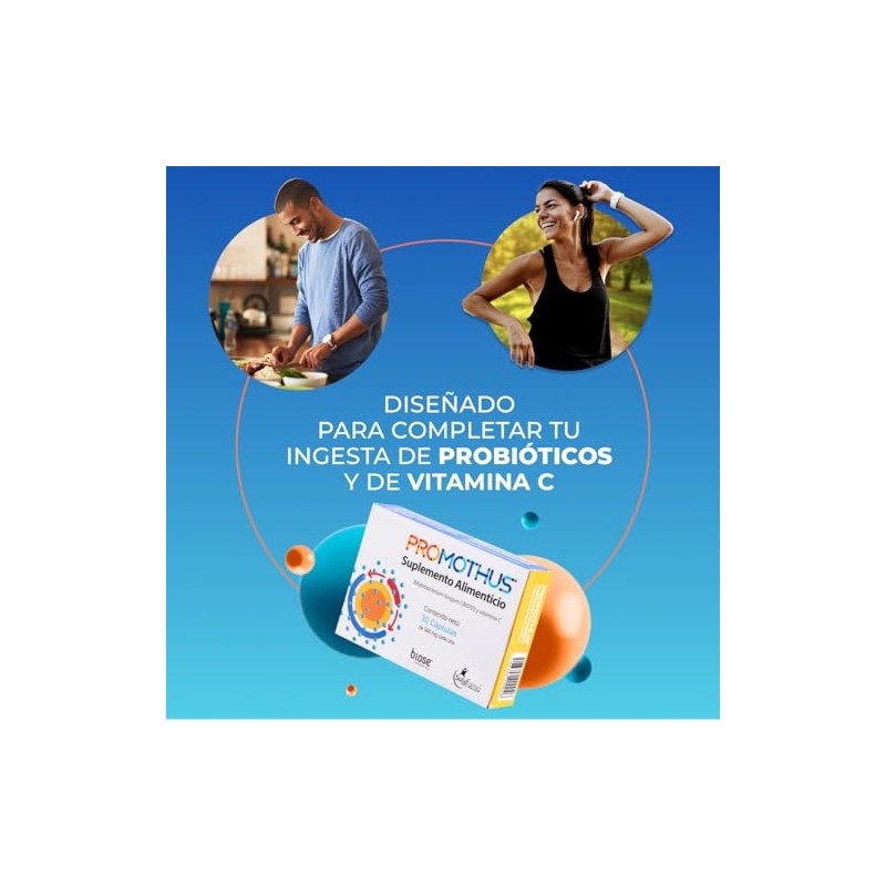 Bifidobacterium Longum CBI0703 + Vitamina C, 30 Cápsulas