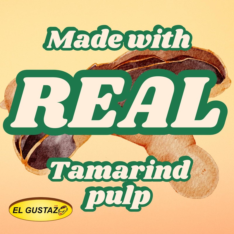 El Gustazo Tamarind Balls Candy, Dulce de Tamarindo Natural, Sweet