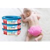 BabyBreeze Diaper Pail Refill Bags Compatible with Playtex Diaper Genie