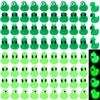 GGSTDDUP 64 Pcs Mini Resin Alien Ducks Figures, Tiny Alien