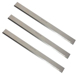 10-1/4" HSS Planer blades Knives Replacement For Grizzly JET JPT260, Axminster AT107PT, AT129PT, Startrite K260 Woodworking Thickness Planer 260x25x3mm 3pcs