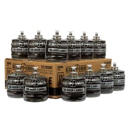 100-Hour Candle for Emergencies (12-Pack)