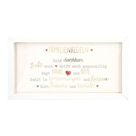 Depesche 11627-007 - Photo Frame with Compliment, Small Decorative Frame with Pretty Saying, Approx. 19 x 10 x 1.9 cm, Ideal as a Gift or a Little Present