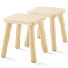 Beright Wooden Step Stools for Kids, Children's Stool fit with