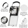 Premium Grade Stainless Steel Spaetzle Maker with Comfort Grip Handle,