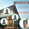 PANDAAR 2 Way Voice Intercom, Intercoms Wireless for Home, 4900ft