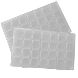 Bead Case, Accessory Case, Bead Holder, Divided Case, Diamond Art Tool, Transparent, Nail Case, Clear Case, Jewelry, Fishing Hook, Bead Accessory Storage, Miscellaneous Goods, Design