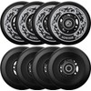 AOWISH 8-Pack Inline Skate Replacement Wheels 85A Outdoor Asphalt Formula