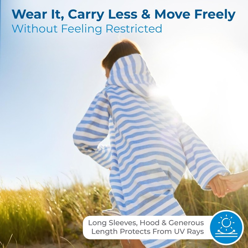 SAMMIMIS Kids Bathrobe & Boys and Girls Swim Cover Up