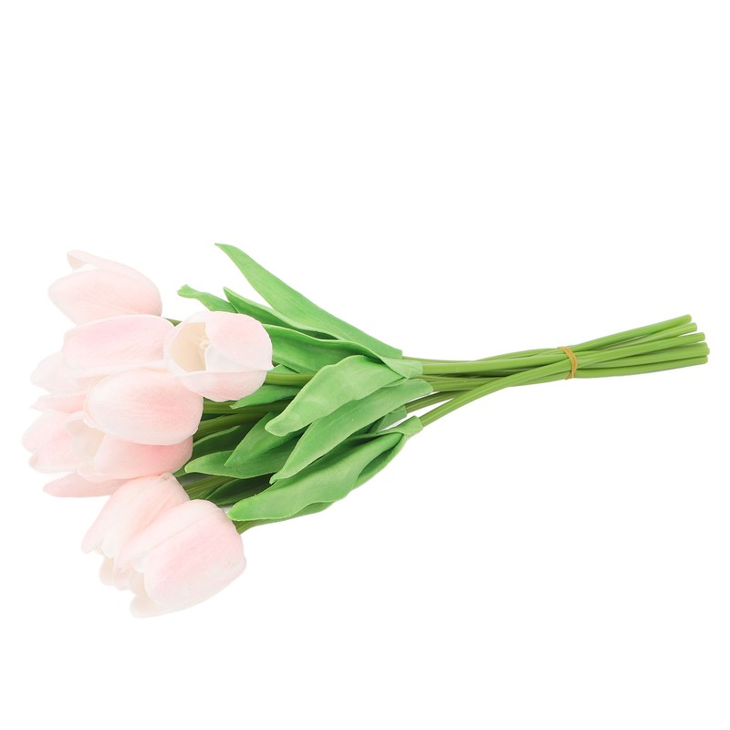 10pcs Artificial Tulip Flowers High Simulation Flowers Decor for Living