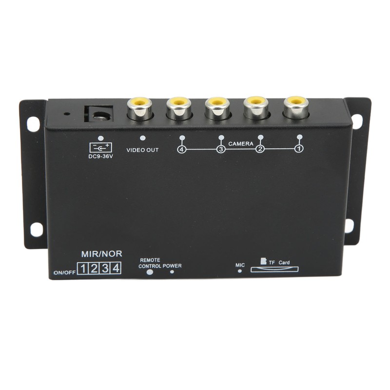 Vehicle Digital Video Recorder 4 Channel 720P DC9‑36V Universal Mini