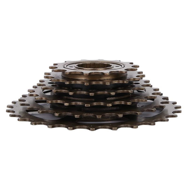 KIMISS Bicycle Freewheel Cassette, 6-Speed 14T 28T Mountain Bike Sprocket