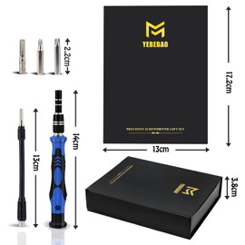 Yebebao Birthday Gifts for Men, Mens Gifts for Dad Gifts, Presents Multi Tools Gadgets for Men, Anniversary for Him, Christmas Gifts Advent Calendar Stocking Filler, Precision Screwdriver Set