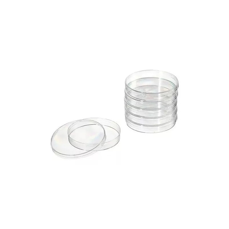 PLASTIC MOLDS Caja Petri Plastico Desechable Esteril 60 X 15