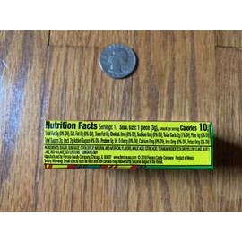 Ferrara Vintage unopened Pack of Fruit stripe Gum