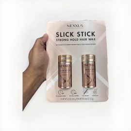 Nexxus Slick Stick Styling Aid Hair Wax Strong Hold NIB 2 Pack 2.33 Oz Each.
