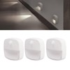3pcs Wireless Battery Powered Motion Sensor Night Light 6.56ft Detecting