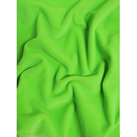 Stretch Mochi Plush Minky Fabric Hug-Z™ by The Yard DIY Baby Blankets Decor Clothing Snuggle (Lime Green)