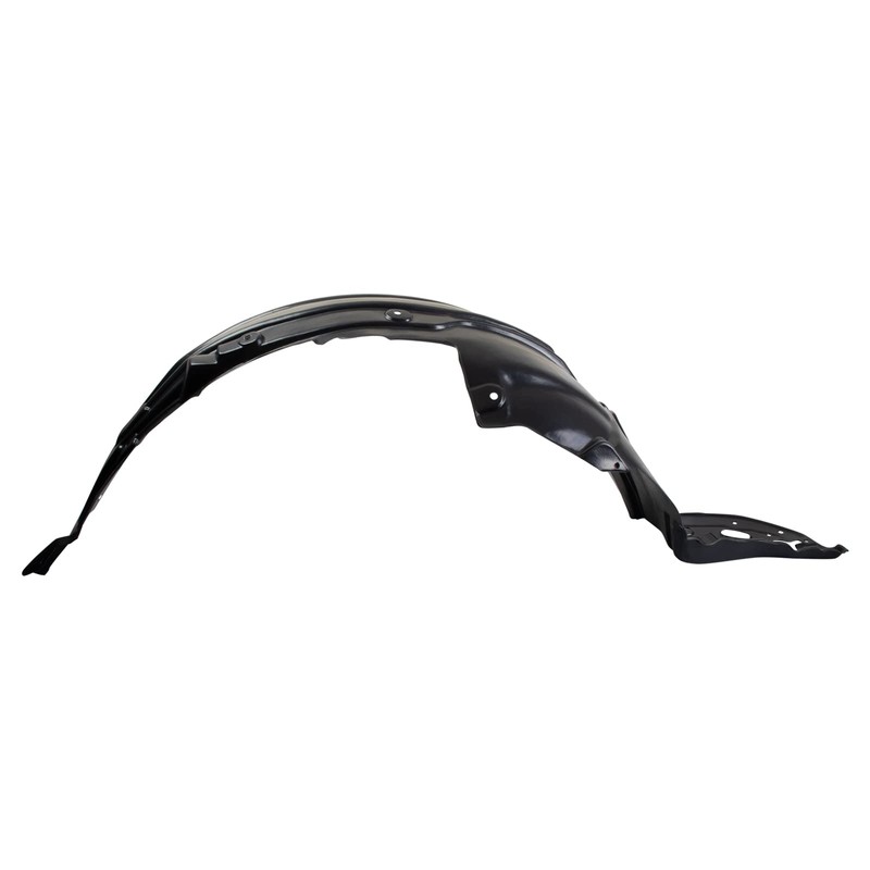 TRQ Front Left Inner Fender Liner Black Drivers Side Compatible