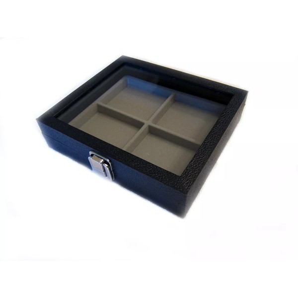 KC JEWELRY & SUPPLY Glass Top Display Case With 4