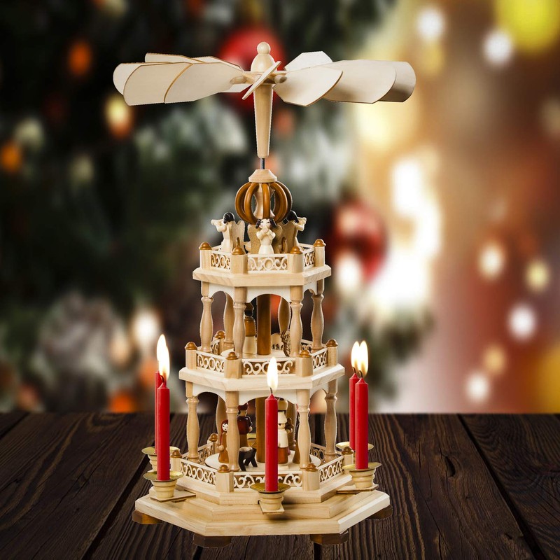 100 pcs Bulk Red Candles for Christmas Tree - Chime