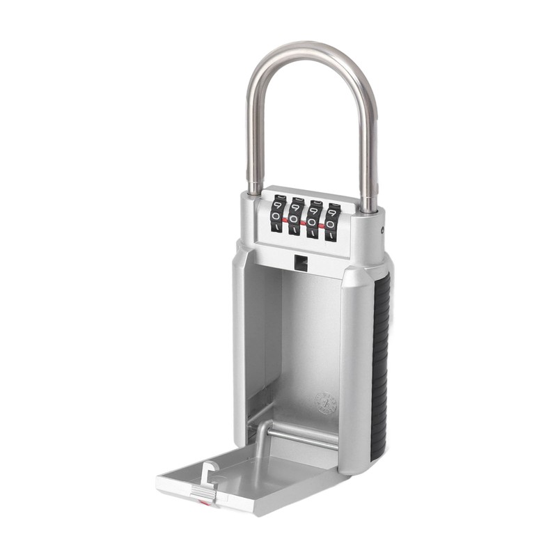 Password Key Box 4 Digit Combination Safe Metal Key Lock