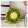 MAIQUNE Sunflower Crochet Bag, Women's Crochet Bag, Crochet Flower Bag,