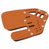 Leather Archery Finger Tab Protect Guard Recurve Bow Protector Shooting