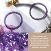 Landorilo 4 mm Stretch Bracelet Made of Real Natural Stone