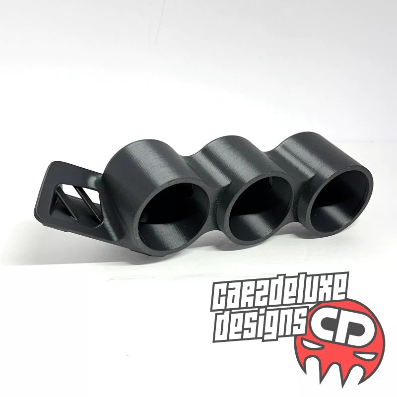 CARZDELUXE Triple gauge pod mount for 2015-2021 Impreza WRX Forester