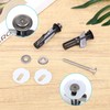 EOAMGO Toilet Seat Fittings, Universal Heavy Duty Toilet Seat Fastener